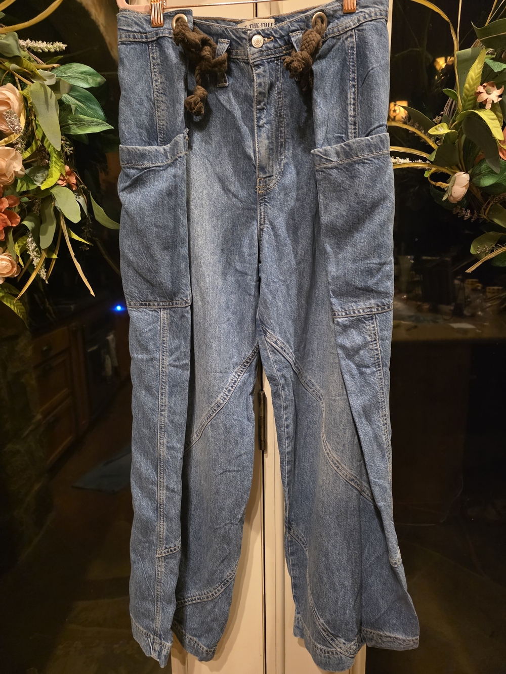 Free People Bring It In Slouchy Jeans
